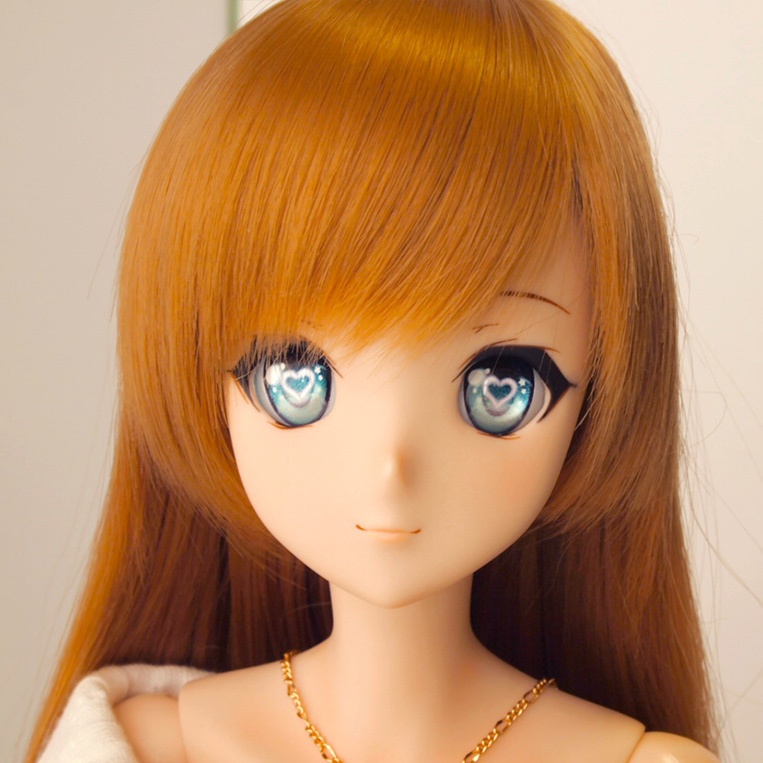 レジンアイ 22mm相当 (AM-005 スタースパークル ハート入り)