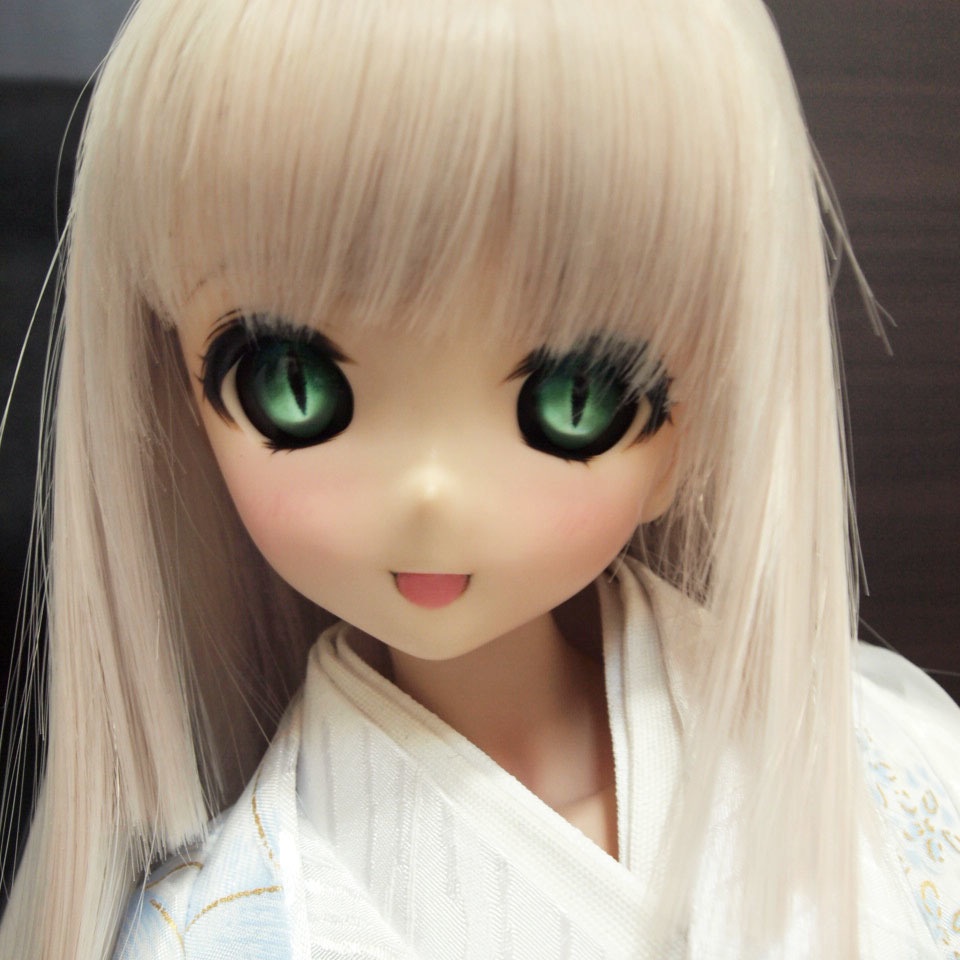 レジンアイ 22mm相当 (AM-019 ヤンデレアイ派生猫目タイプ ブラックVer)