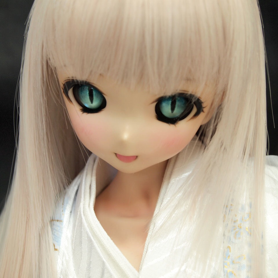 レジンアイ 22mm相当 (AM-019 ヤンデレアイ派生猫目タイプ ブラックVer)