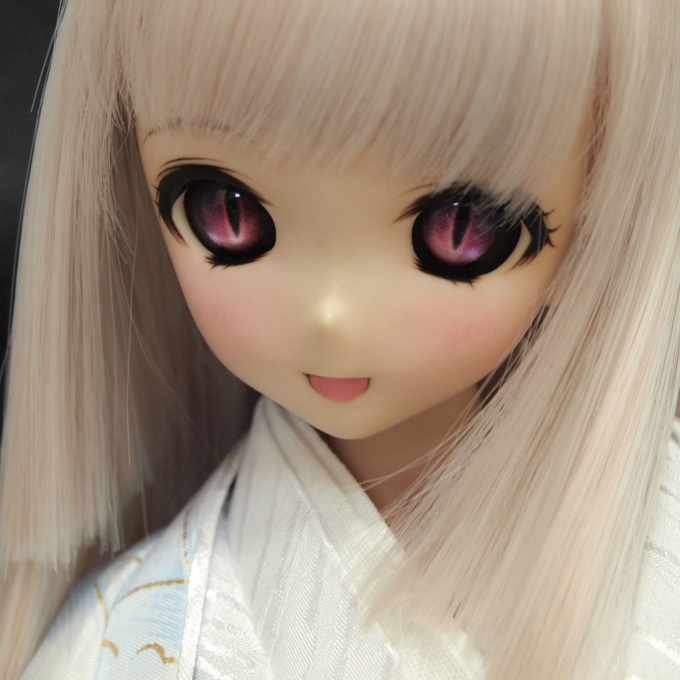 レジンアイ 22mm相当 (AM-019 ヤンデレアイ派生猫目タイプ ブラックVer)