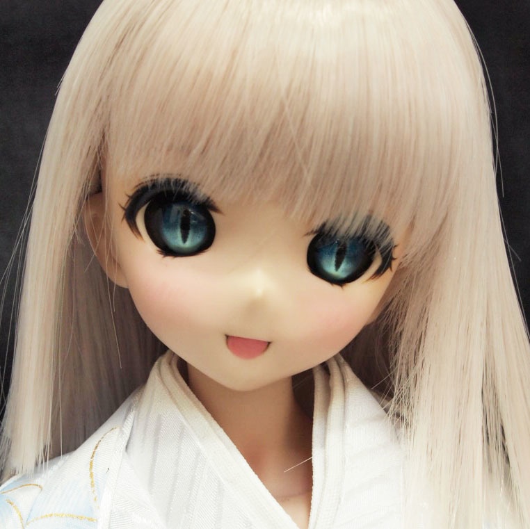 レジンアイ 22mm相当 (AM-019 ヤンデレアイ派生猫目タイプ ブラックVer)