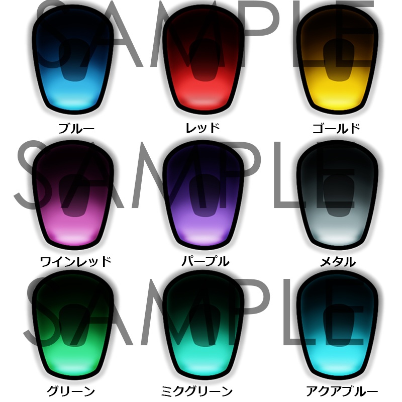 レジンアイ 22mm相当 (AM-027 ヤンデレアイ スクエアタイプ)