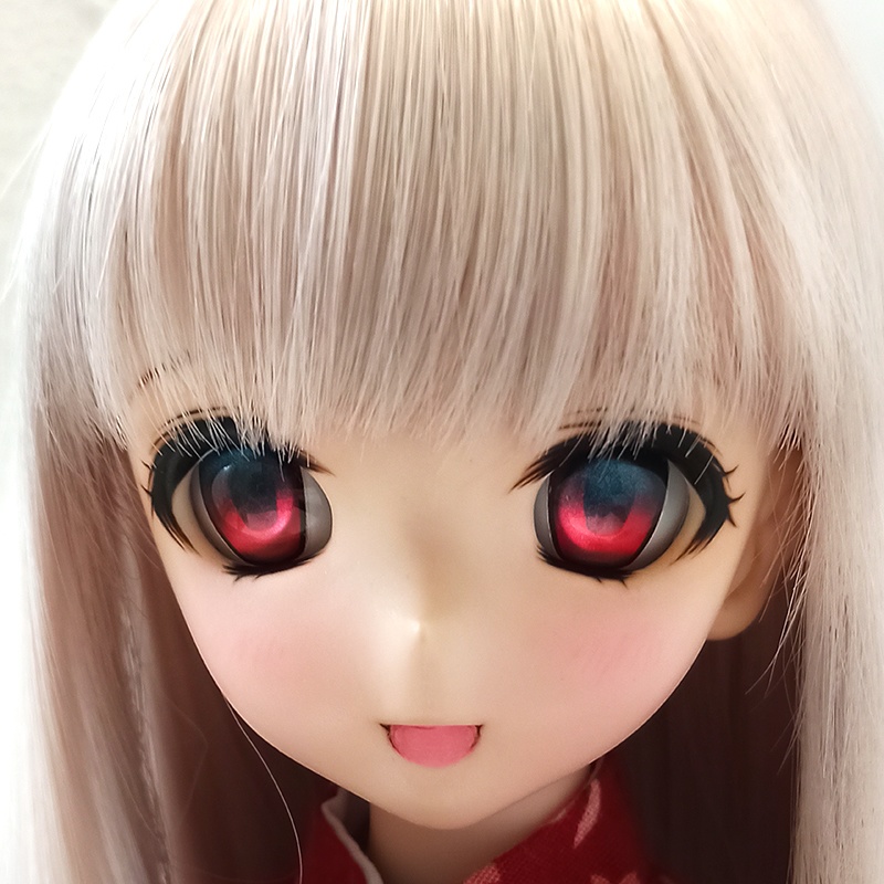 レジンアイ 22mm相当 (AM-027 ヤンデレアイ スクエアタイプ)