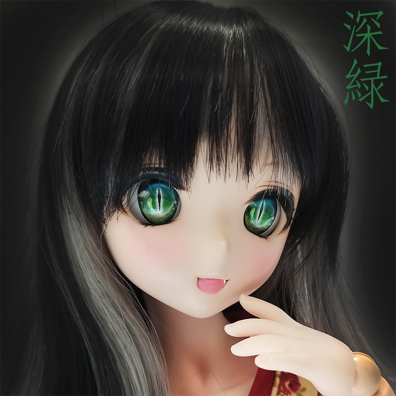 レジンアイ 22mm相当 (AM-028 和モダン猫目ver)