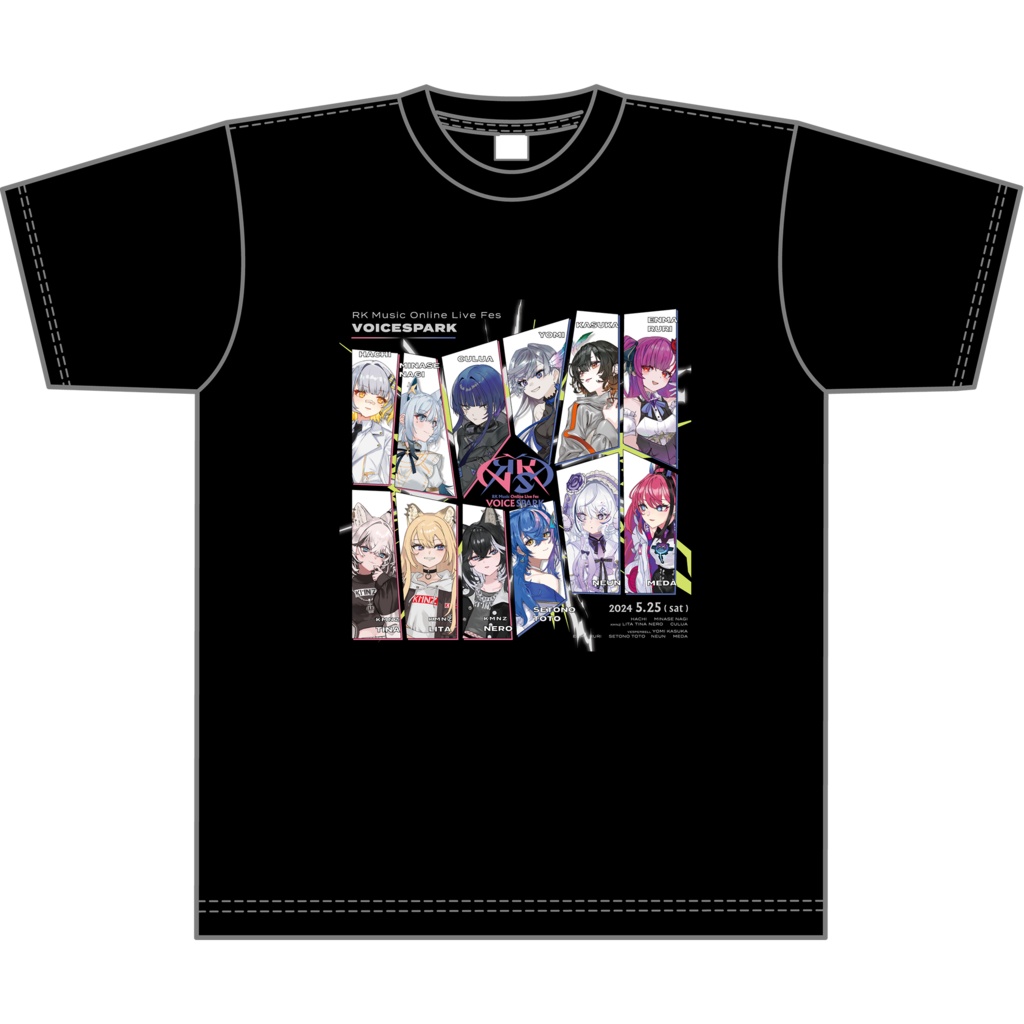 VOICE SPARK Tシャツ (※受注生産・8月中旬より順次お届け)