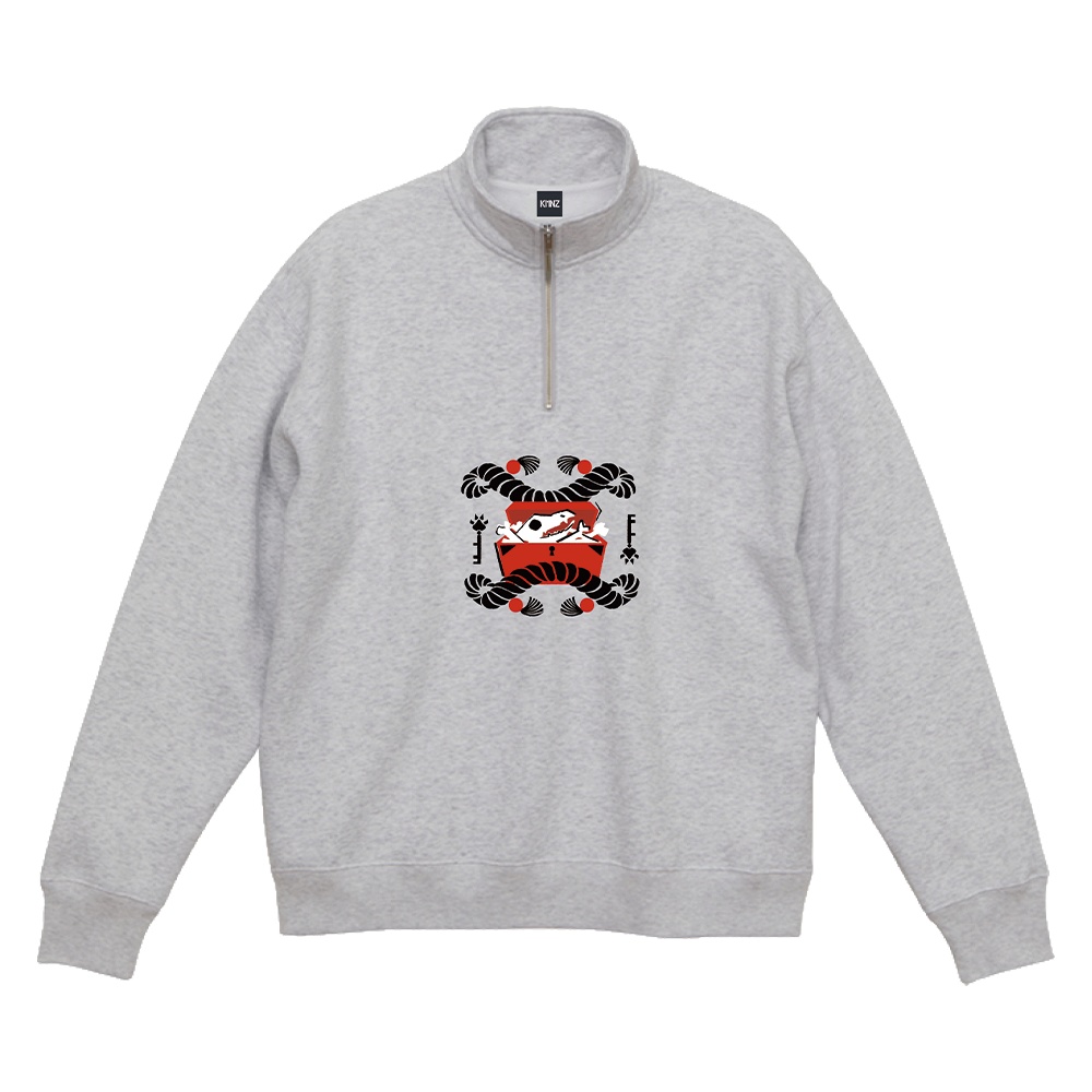 Tシャツ・アパレル KMNZ KMN HALF ZIP SWEATSHIRT - HANG OUT KMN HALF ZIP SWEATSHIRT - HANG OUT - RK Music Official Shop