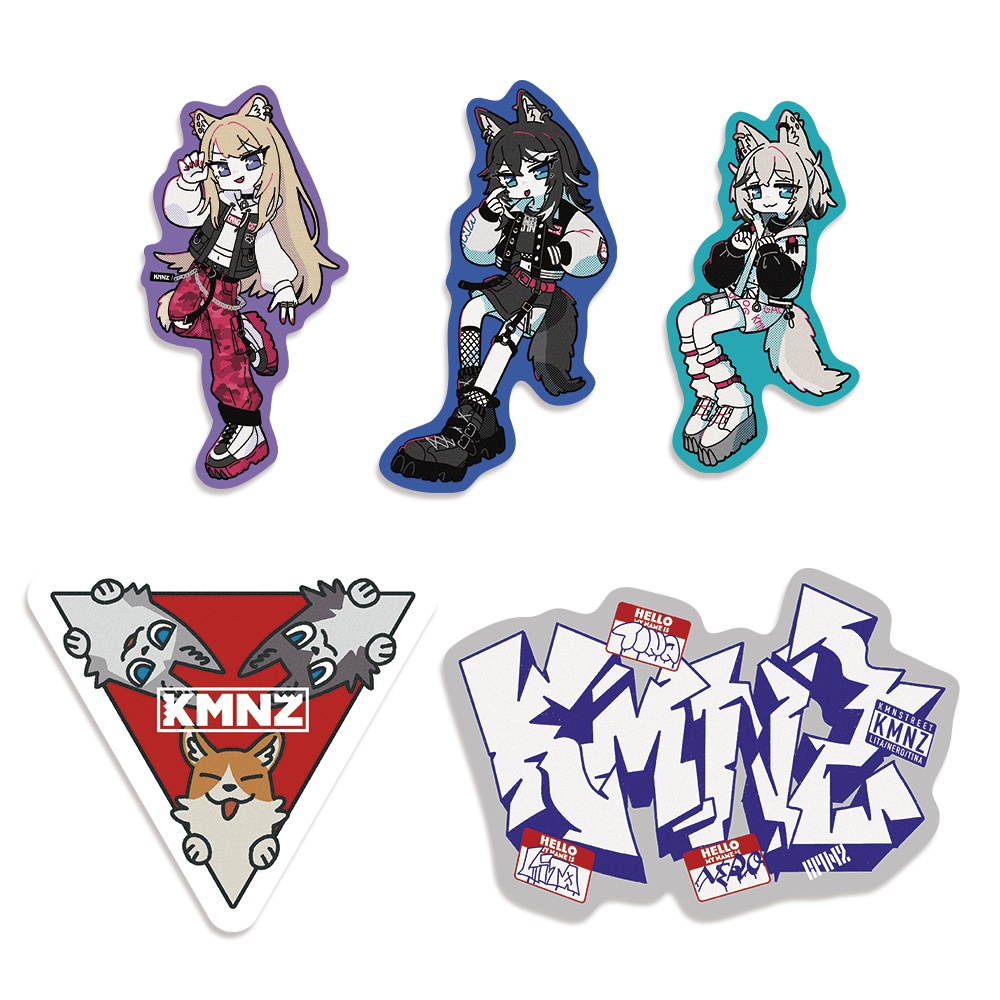 KMNSticker Set - HANG OUT
