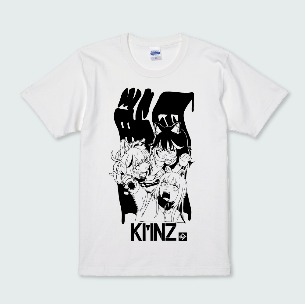 KMN T WHITE - DROPS Lサイズ KMNZ Tシャツ KMN T WHITE - DROPS - RK Music Official Shop - BOOTH