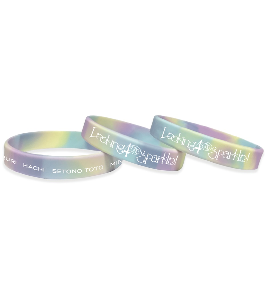 【事後販売】Looking 4 The Sparkle! ラバーバンド