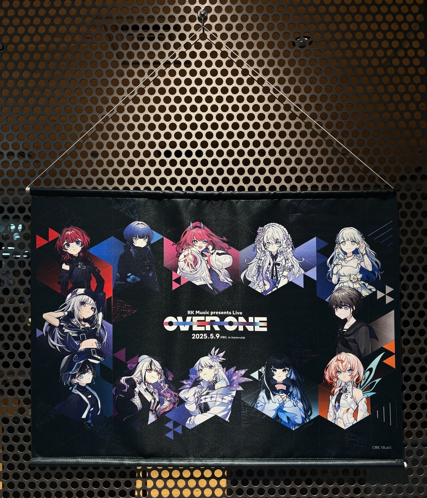 【事後通販】OVER ONE B2タペストリー