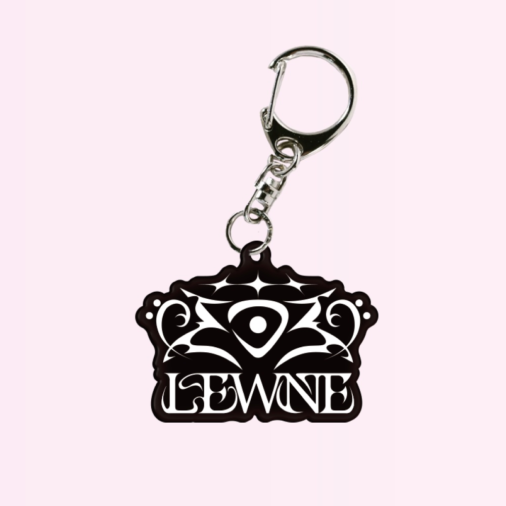 LEWNE ロゴアクリルキーホルダー