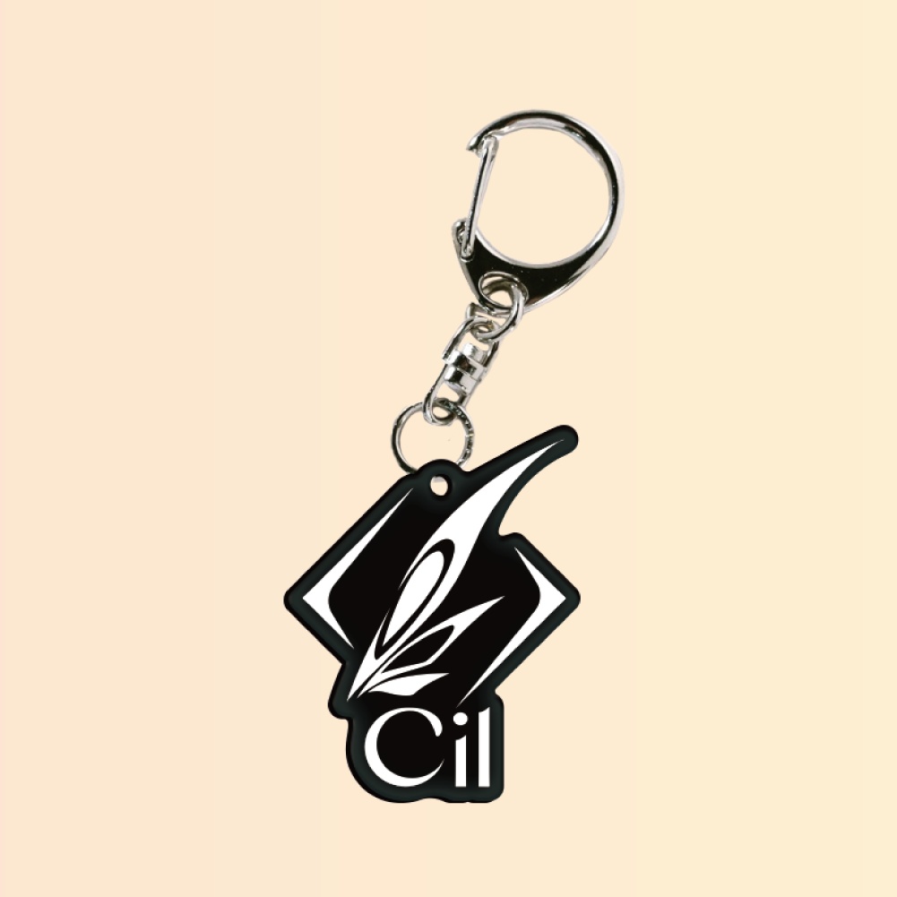 Cil ロゴアクリルキーホルダー