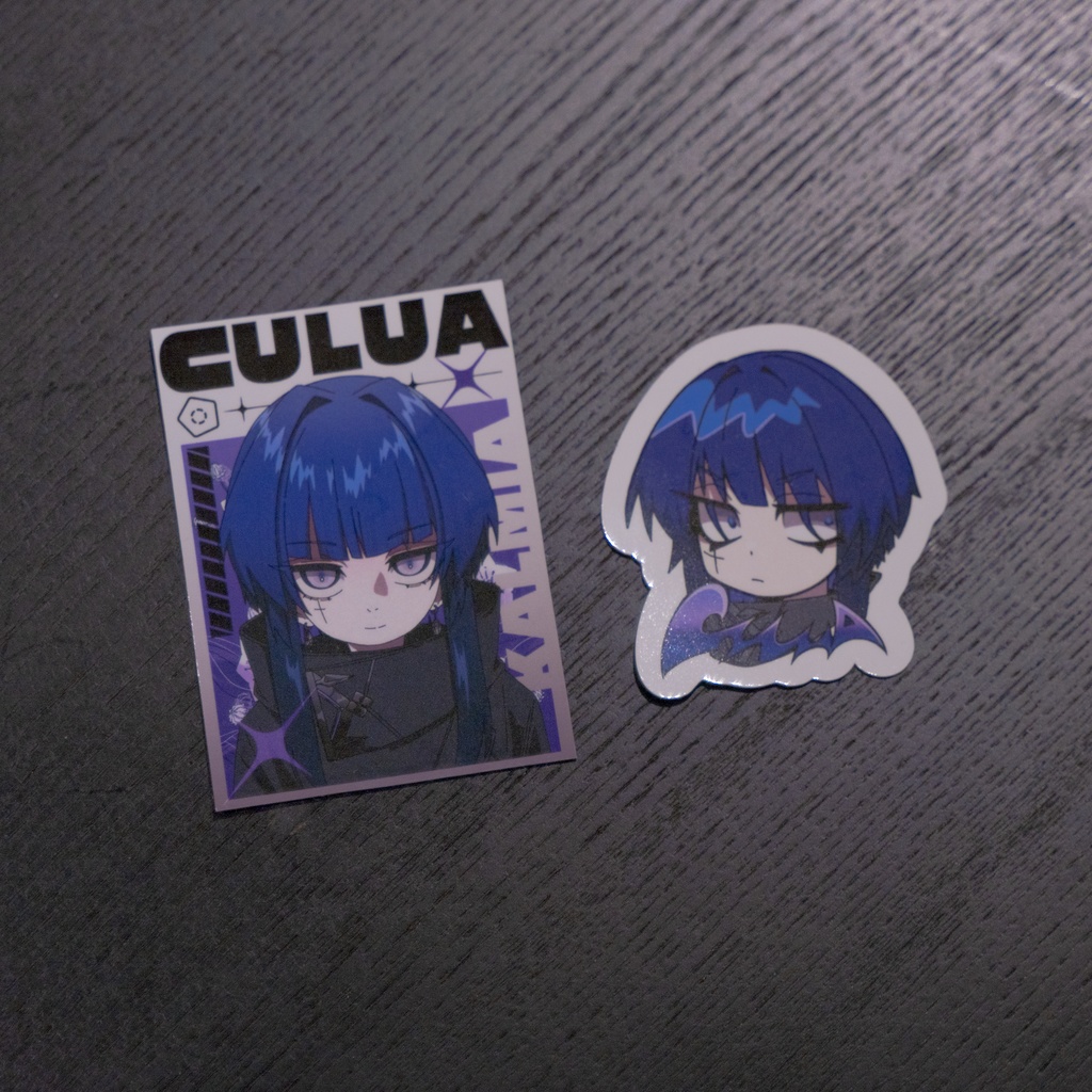 CULUA ステッカーセット[2枚入]