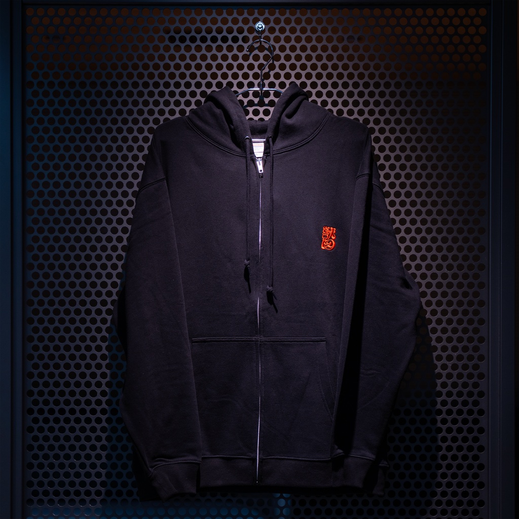 KMN ZIP HOODIE - SUMMER 2025【RED】