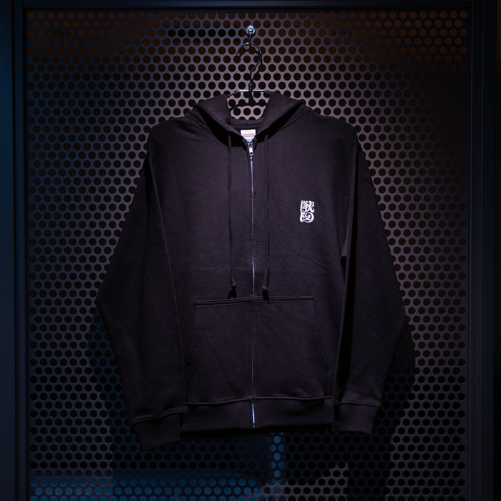 KMN ZIP HOODIE - SUMMER 2025【WHITE】