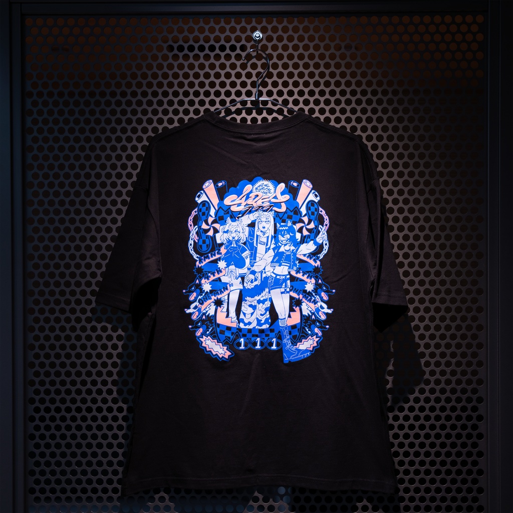 AREA111 T-Shirt【Design-B】/ ブラック