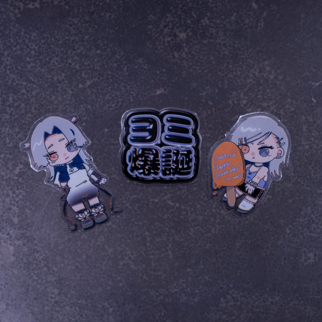 YOMI BD 2025 Clear Sticker Set(3枚入り)