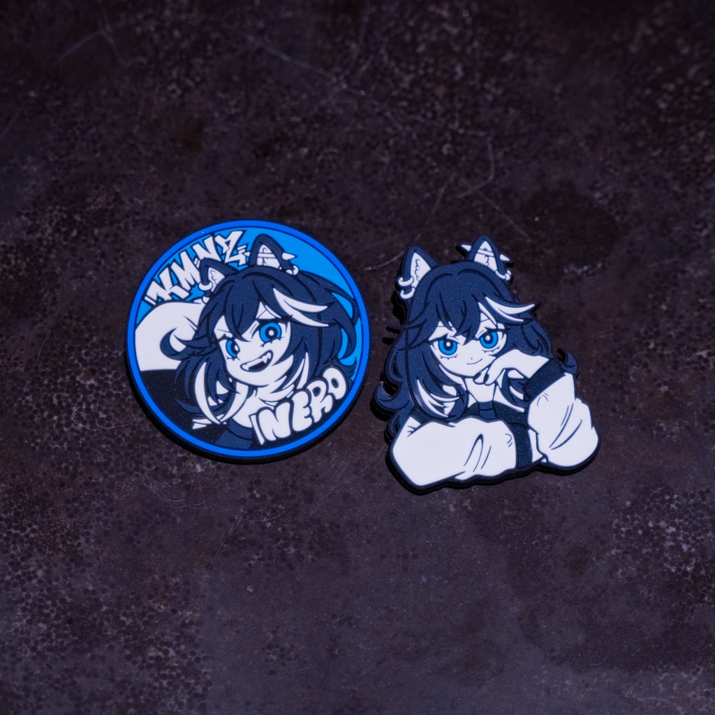 NERO BIRTHDAY Rubber Badge（Design-A / Design-B）