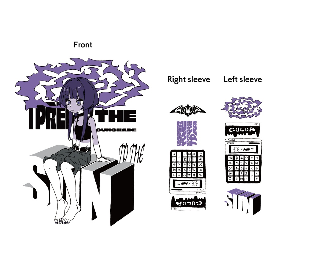 CULUA Long-sleeve T-shirt / ホワイト