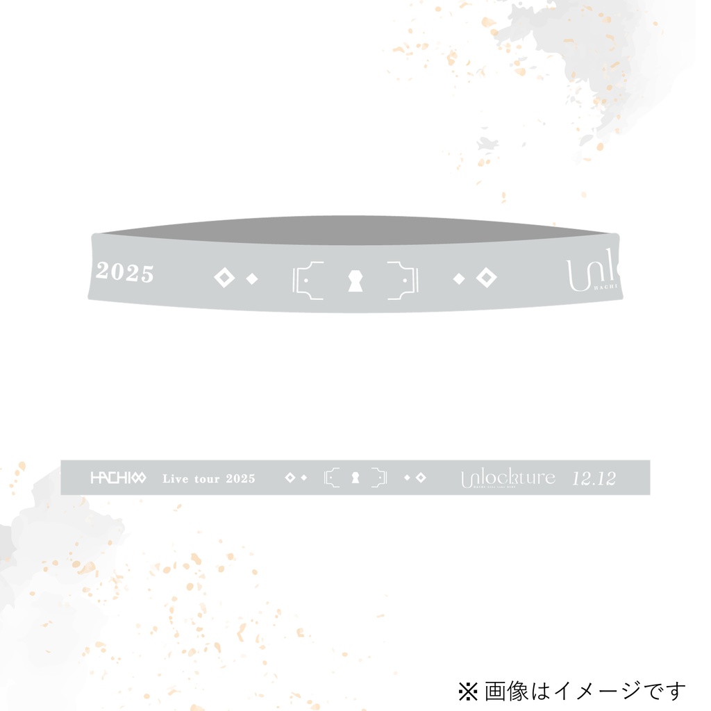 HACHI "Unlockture" ラバーバンド