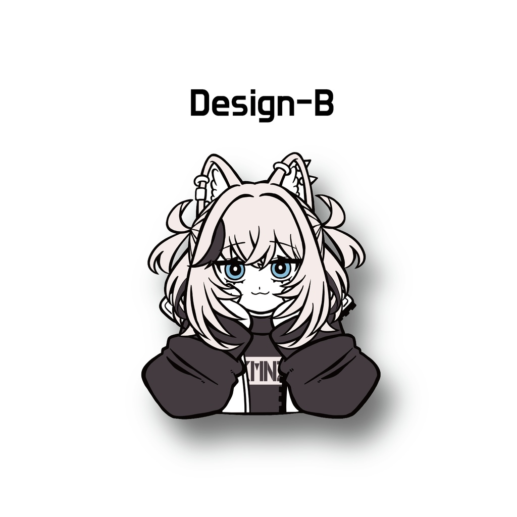 TINA BIRTHDAY Rubber Badge(Design-A / Design-B)