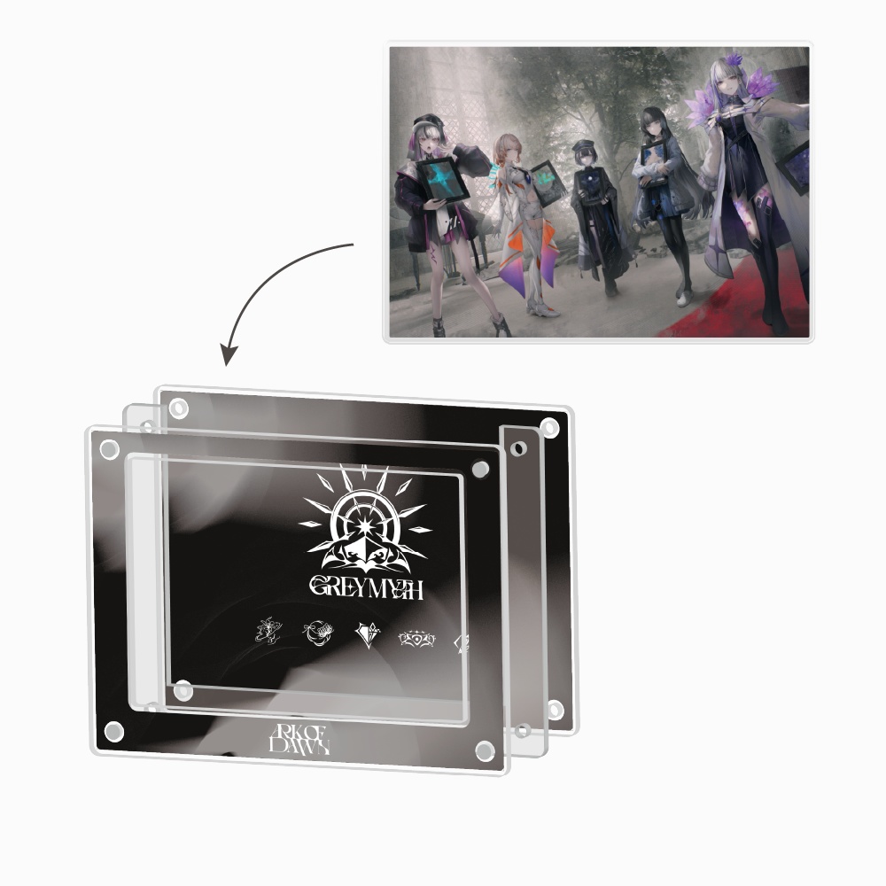 GREY MYTH ブロマイドフレーム+アクリルカード