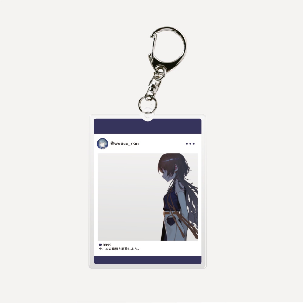 Acrylic Keyholder - wouca DEBUT GOODS