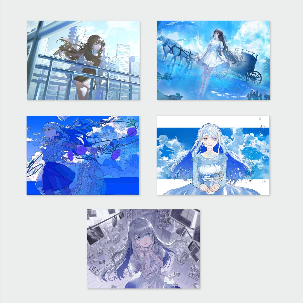 ブロマイドセット - 月下の花束