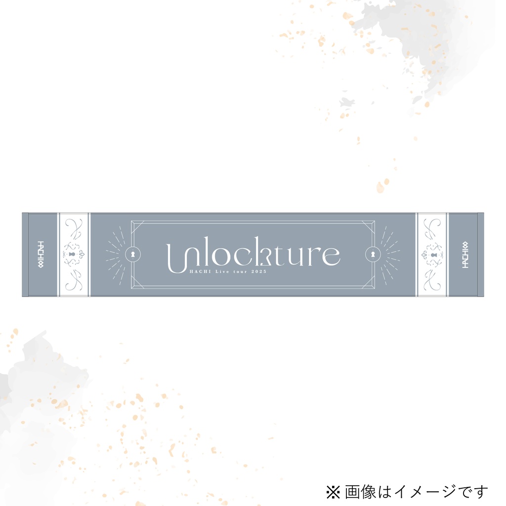 HACHI "Unlockture" at Legacy TERA マフラータオル