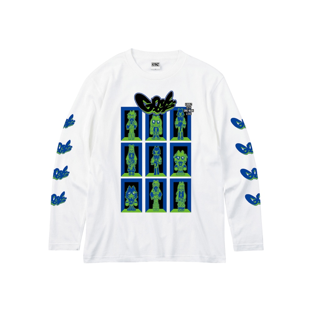 KMN Long Sleeve T(White)