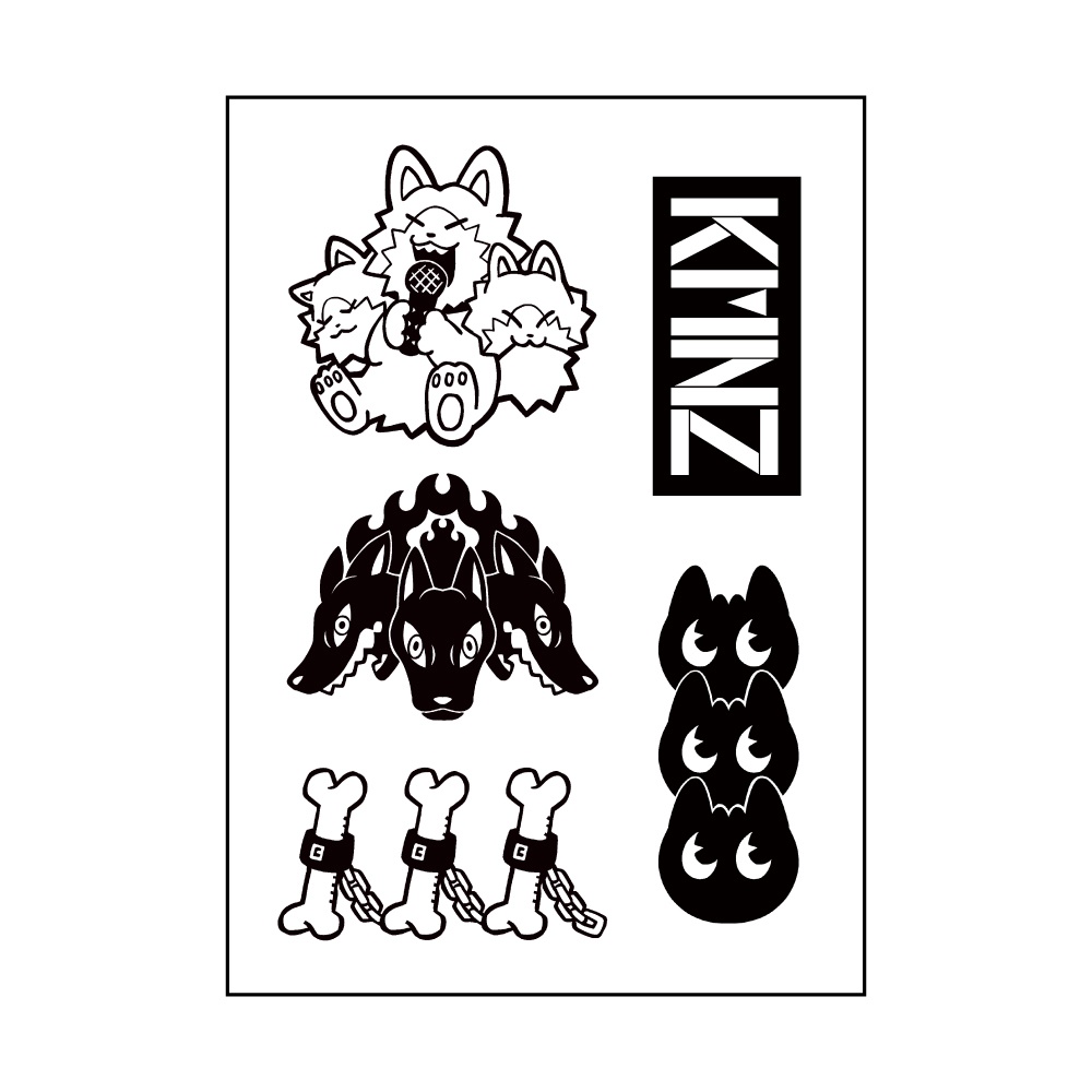 KMN Tatoo Sticker