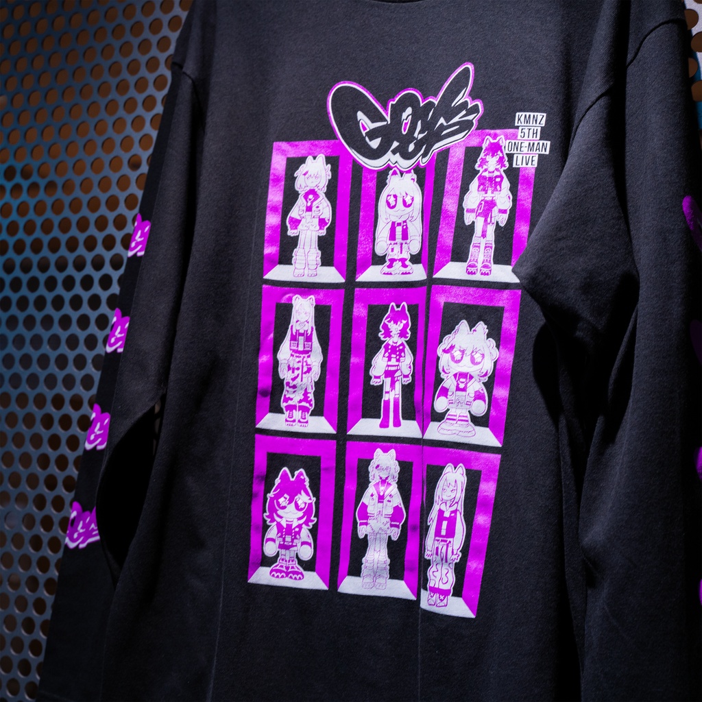 KMN Long Sleeve T(Black)