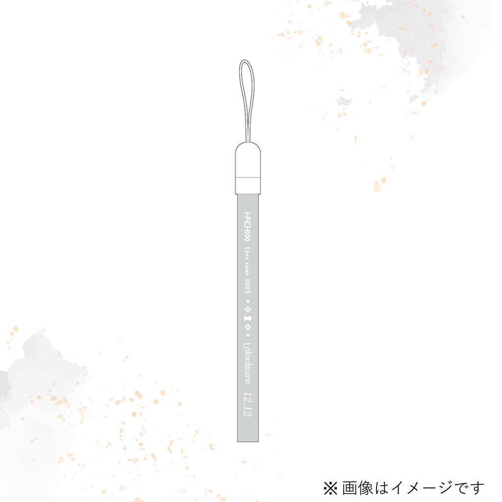 【在庫限り】HACHI "Unlockture" ペンライトストラップ(単品)