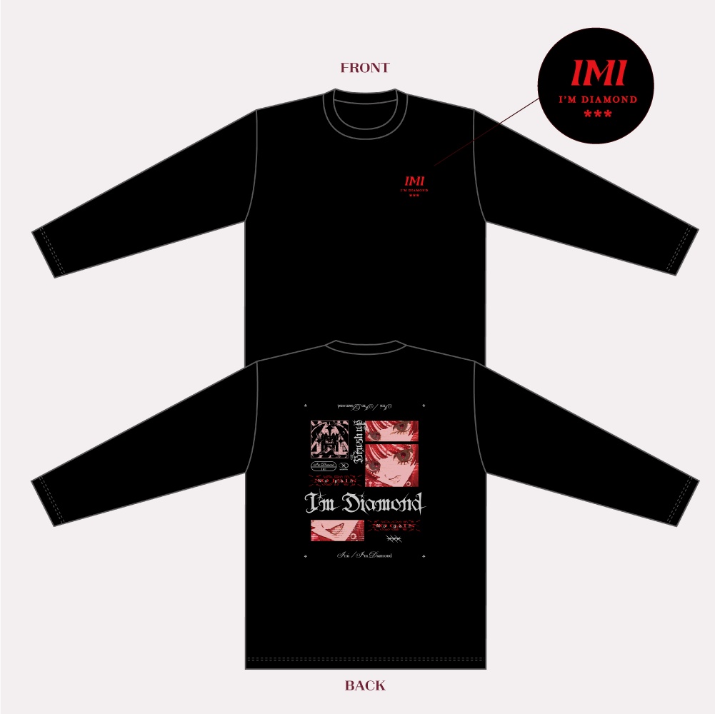 IMI BIRTHDAY GOODS 2026 Long-sleeved T-shirt[size:XL]