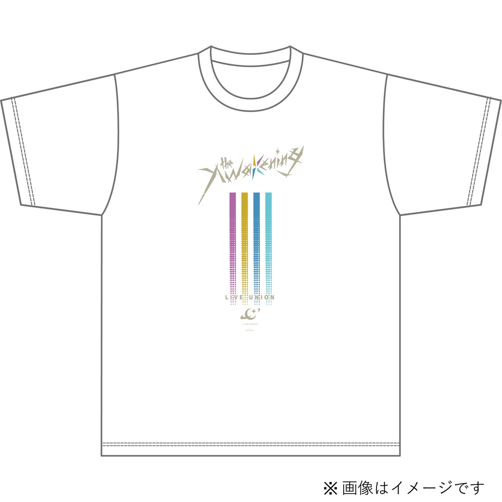 LIVE UNION 2nd Live "The Awakening" ライブTシャツ [White]