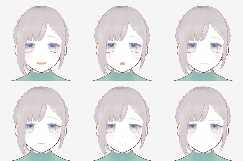 おっとりおねえさん3Dモデル