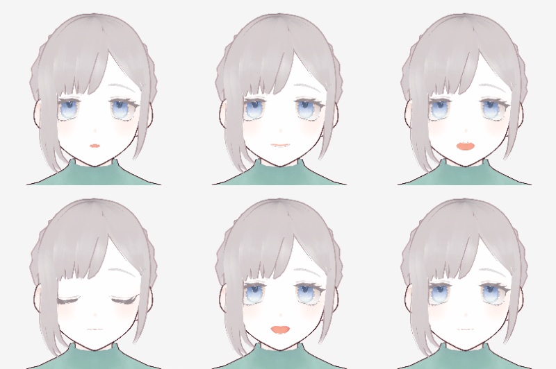 おっとりおねえさん3Dモデル