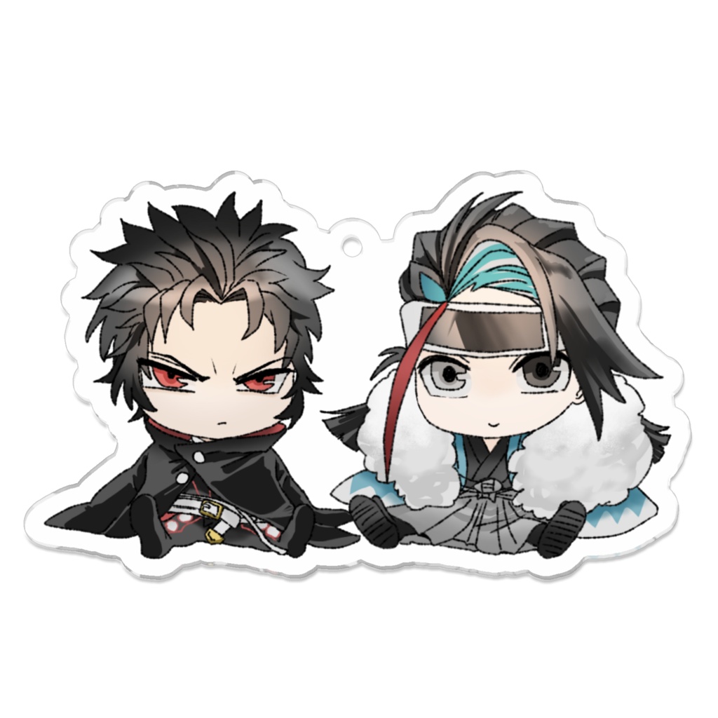 FGO土方歳三(Fate)×近藤勇(Fate)歳勇アクリルキーホルダー(70mm×70mm)