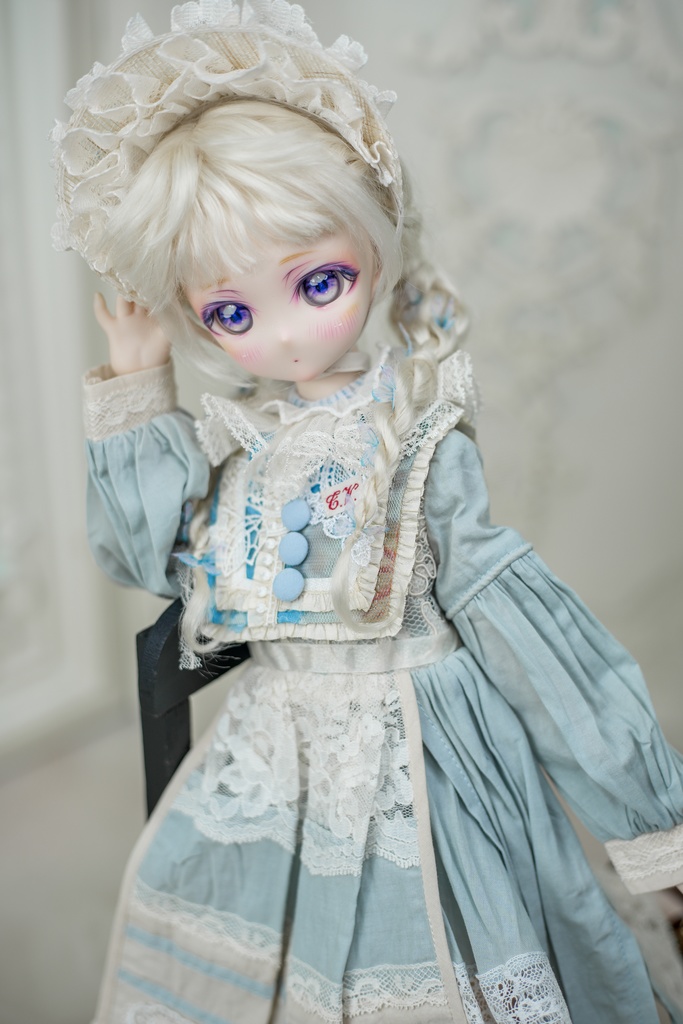 [Cuddly Rabbit]ブルー SDM・MDD・KUMAKO 通用衣装セット