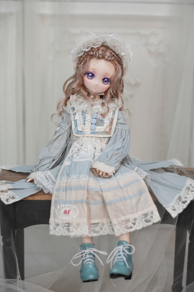 [Cuddly Rabbit]ブルー SDM・MDD・KUMAKO 通用衣装セット