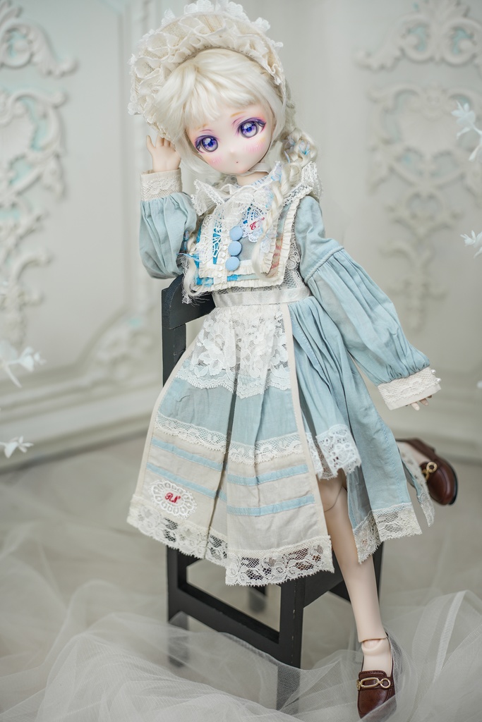 [Cuddly Rabbit]ブルー SDM・MDD・KUMAKO 通用衣装セット