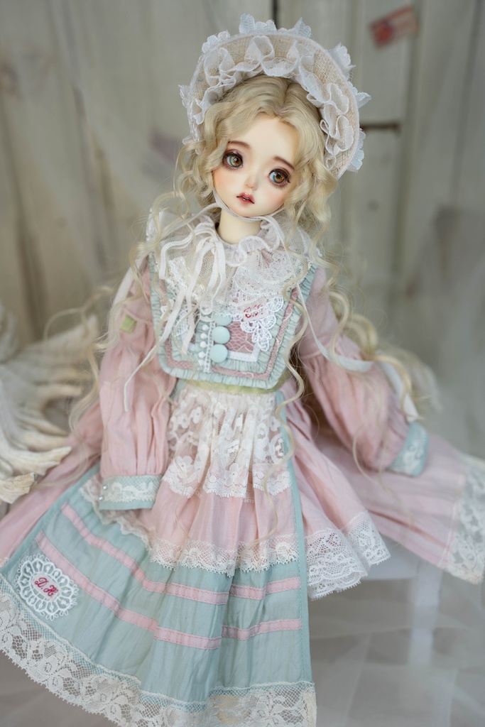 [Cuddly Rabbit]ピンク SDM・MDD・KUMAKO 通用衣装セット