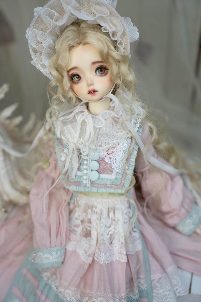 [Cuddly Rabbit]ピンク SDM・MDD・KUMAKO 通用衣装セット