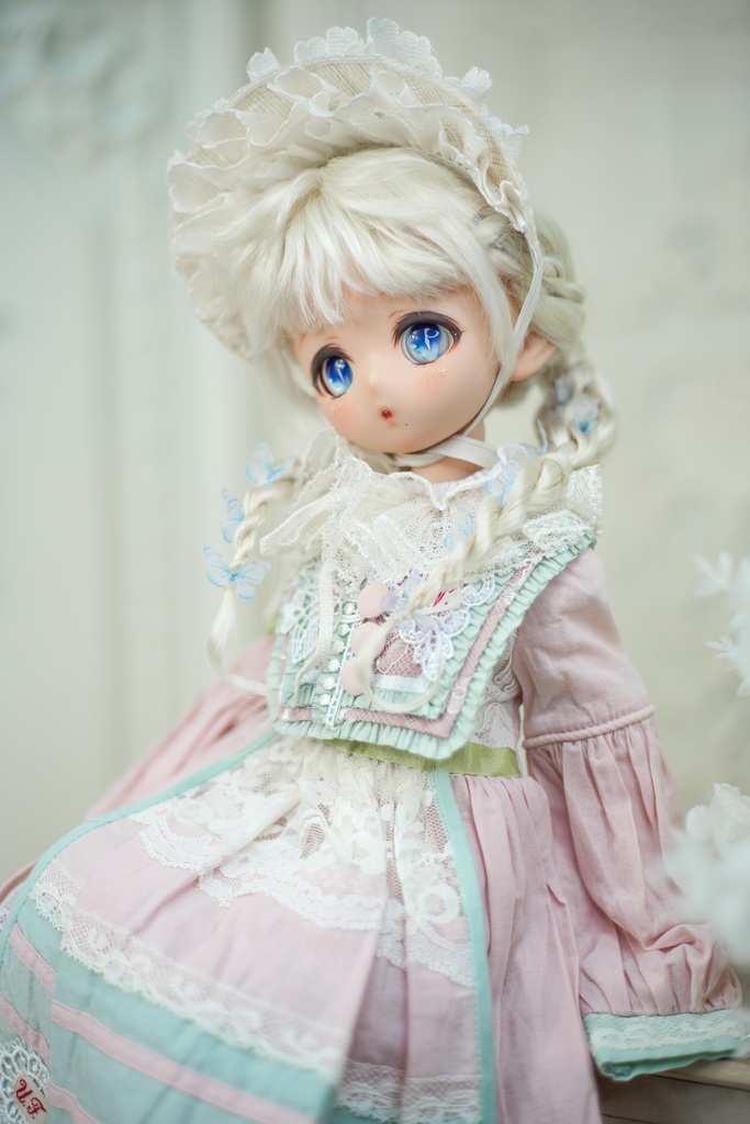 [Cuddly Rabbit]ピンク SDM・MDD・KUMAKO 通用衣装セット