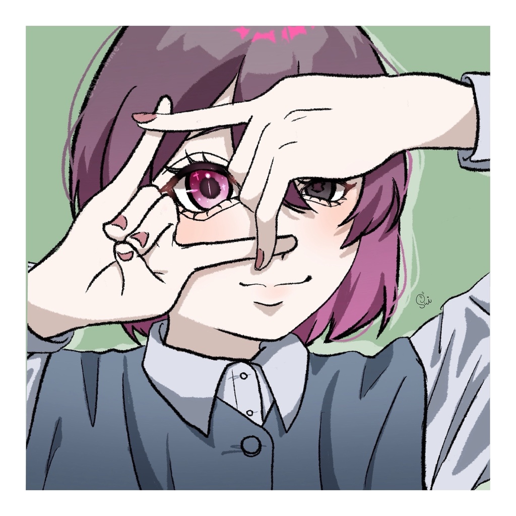 狐の窓 アクリルキーホルダー