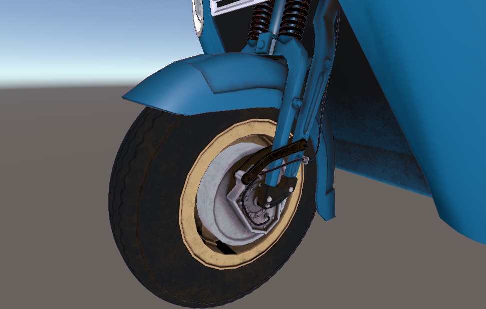 【先行販売】VRChat想定 オート三輪 HIGESAME H1500