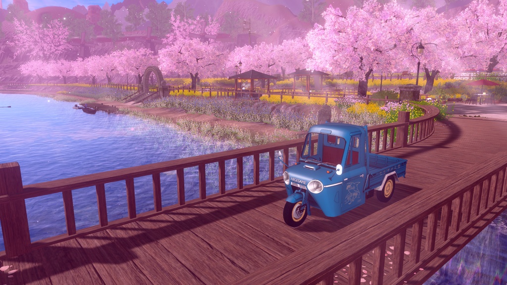 【先行販売】VRChat想定 オート三輪 HIGESAME H1500