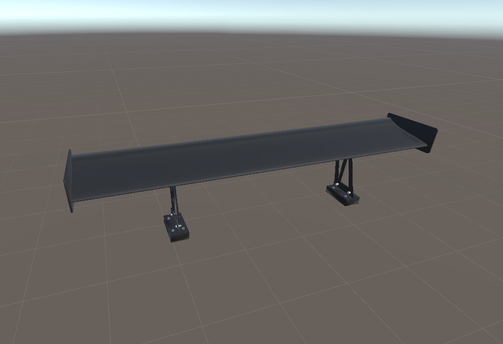【VRChat想定】汎用GTウイング