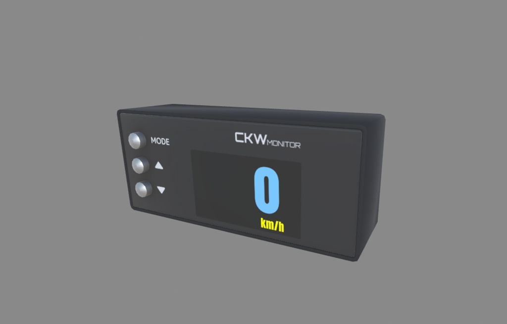 ［VRC・チクワカーシステム想定］小型メーター CKW MONITOR