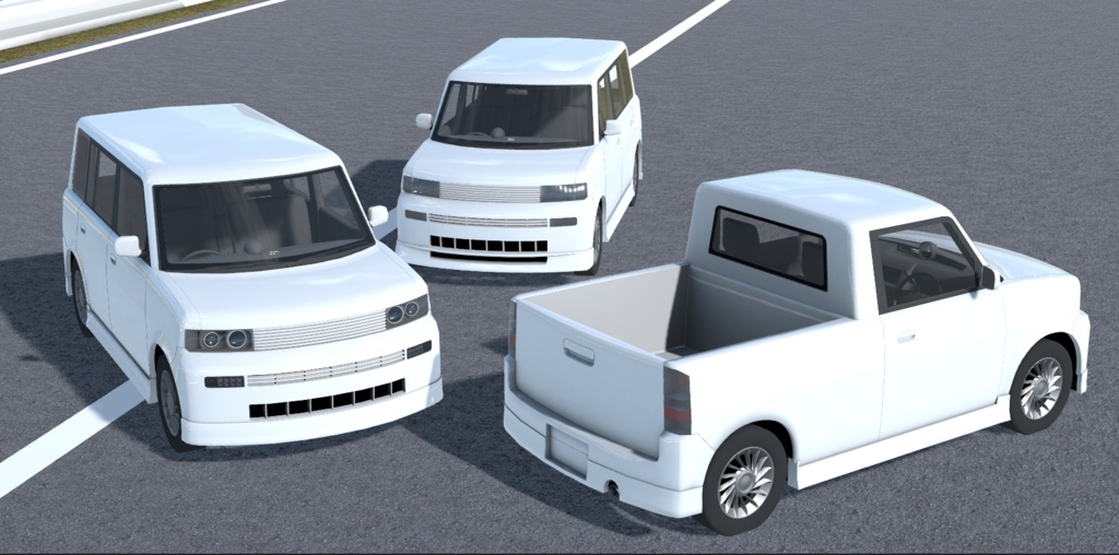 ［VRC・チクワカーシステム想定］pB用カスタムパーツセット